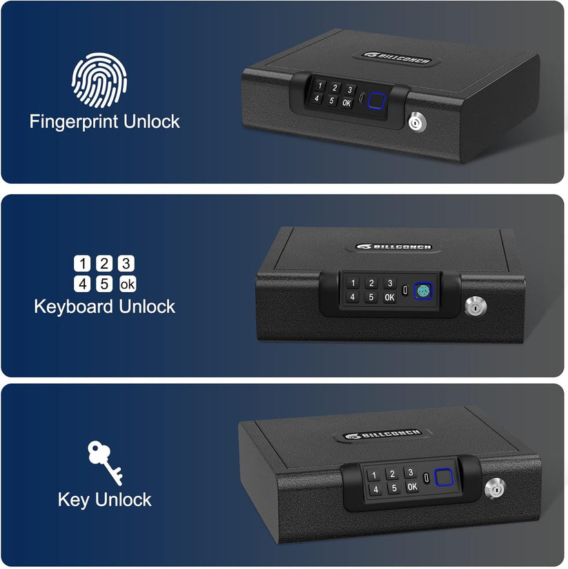 Mua BILLCONCH Smart Gun Safe - Biometric Gun Safe For Pistols With